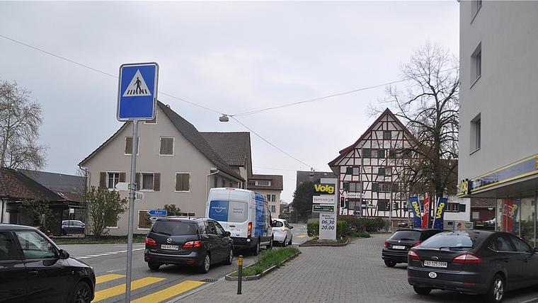 In der gestalterischen Umsetzung ist ein schöner Platz im Zentrum vorgesehen, der den «Engel» und die «Post» noch besser ins Szene setzt. <em>(Bild Werner Schneiter)</em>