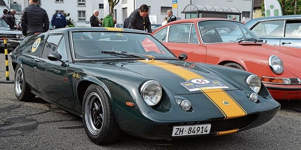 Bewährt an Bergrennen und Rundstrecken: ein Lotus Europa.

