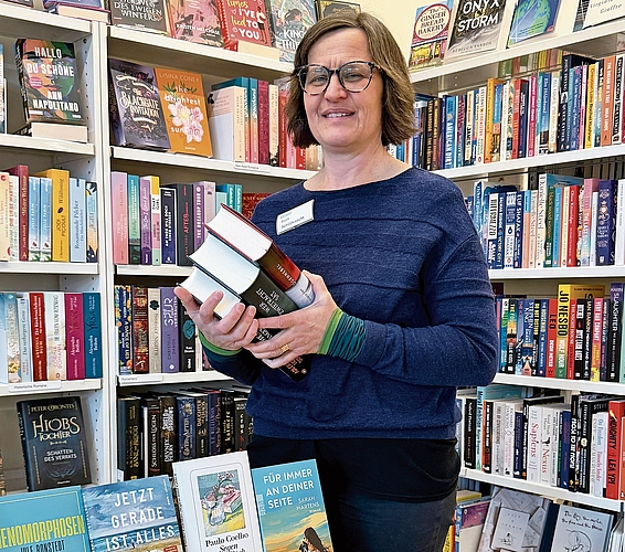 «Bücher passen immer», sagt Mitinhaberin Ruth Schildknecht von Bücher Scheidegger in Affoltern. «Bücher passen immer», sagt Mitinhaberin Ruth Schildknecht von Bücher Scheidegger in Affoltern.