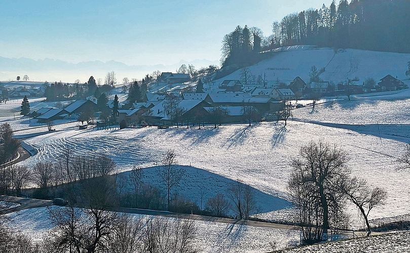 Idyllisch: Der Weiler Herferswil gehört zur Gemeinde Mettmenstetten. (Bilder Sandra Isabél Claus)