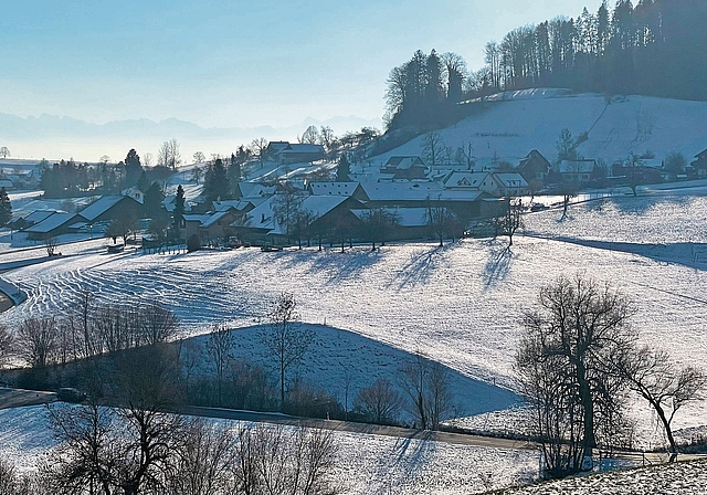 Idyllisch: Der Weiler Herferswil gehört zur Gemeinde Mettmenstetten. (Bilder Sandra Isabél Claus)