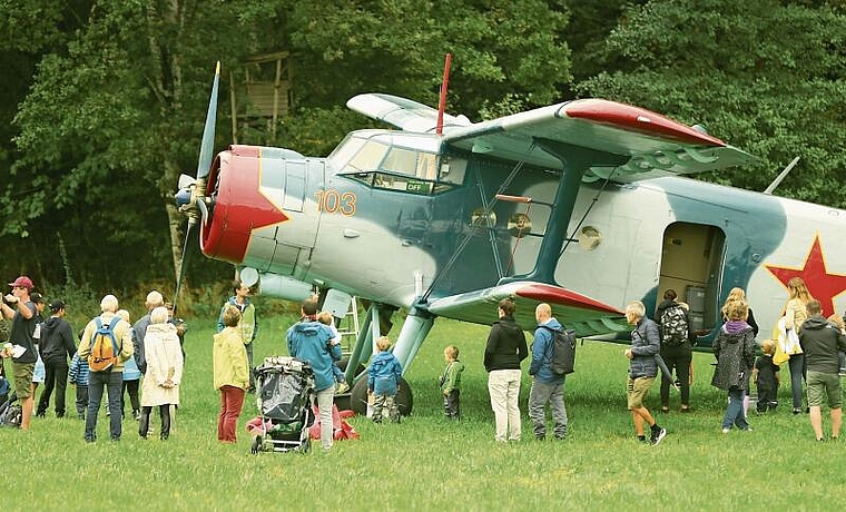 Die Antonov AN-2 war am Fest einer der Hingucker. (Bild Mohammed Chahin)