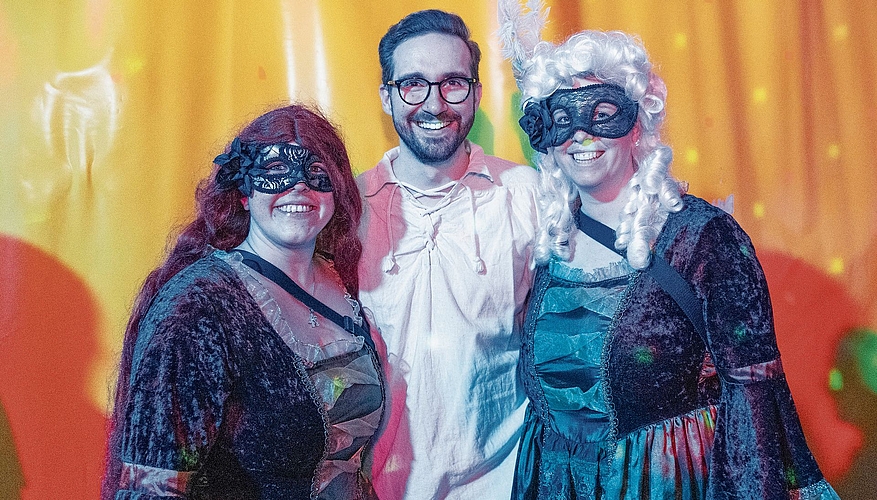 Maja Gallmann, Stephan Mannhart und Barbi Grimmer aus dem Säuliamt.