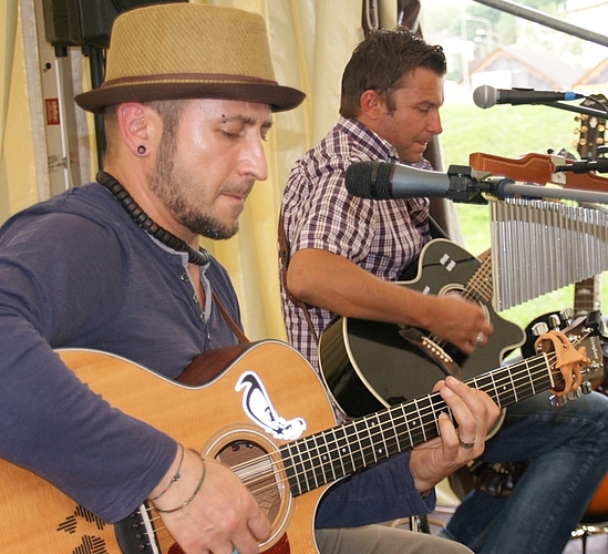 «Colors of Strings»: Nino Lentini (li.) und Michele Siciliano.
