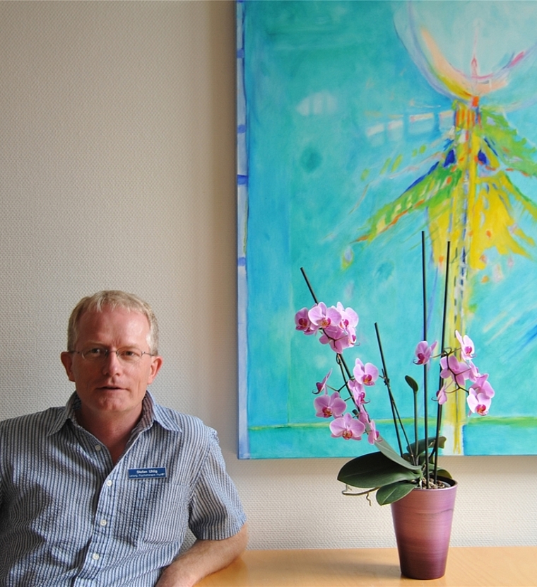 Stefan Uhlig, neuer Leiter der Psychotherapie. (Bild Bernhard Schneider)