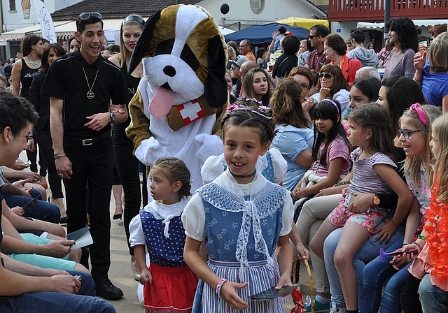 Ein bunter Mix und viele Besucherinnen und Besucher: «Heimat uf de Strass» war im Mai 2015 ein Grosserfolg. (Archiv)