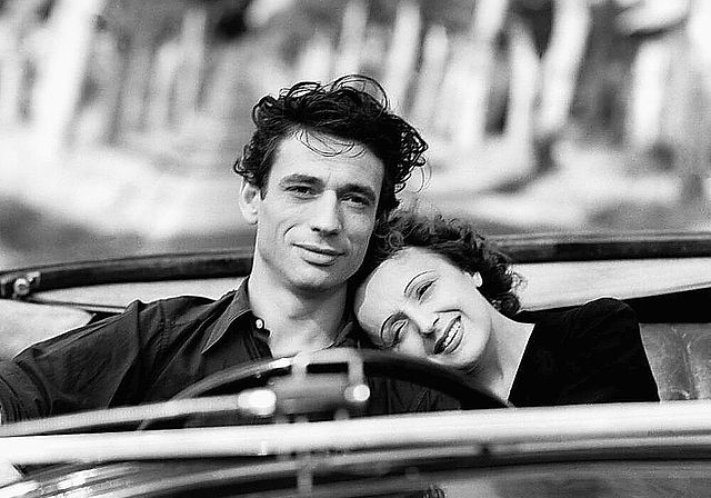 Yves Montand und Edith Piaf im Film «Étoile sans lumière», wo Piaf die Hauptrolle spielte (1946). (Bild zvg)