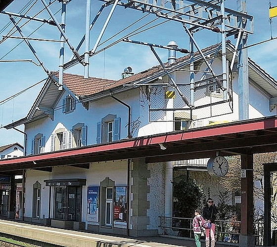 Der Betrieb am Bahnhof Hedingen wird heute zentral gesteuert. (Bild net) Der Betrieb am Bahnhof Hedingen wird heute zentral gesteuert. (Bild net)