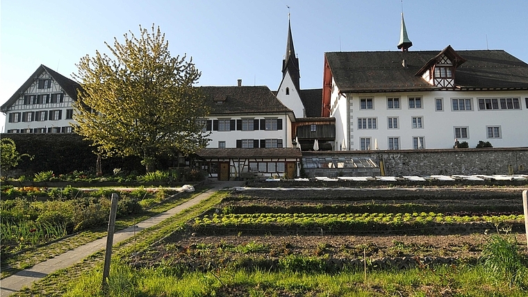 Im Bio-Klostergarten werden Gemüse, Setzlinge und auch verschiedene seltene, alte und schützenswerte Pflanzenarten angebaut. (Bild zvg.)