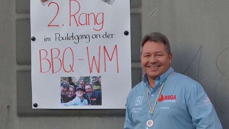 Captain Andreas Häberling, Wirt und Koch des Restaurants Weingarten in Affoltern. (Bild Martin Mullis)