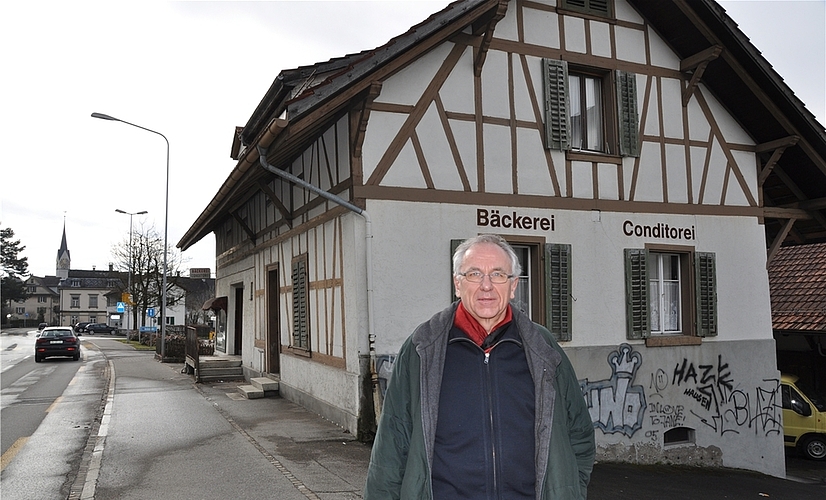 Edi Waldesbühl: «Mit dem Kauf der ehemaligen Bäckerei Neyer erhalten wir eine zweite Erschliessungsmöglichkeit».
