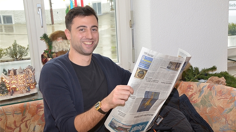 Komiker mit Potenzial: Sven Ivanic, Jurist, Stand-up-Comedian und Säuliämtler. (Bild Martin Mullis)