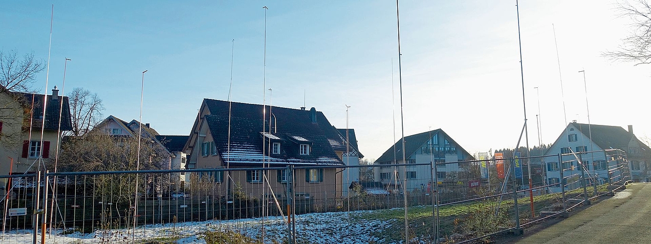 Die grossen Bauvorhaben im Dorfkern von Knonau unterliegen einem Masterplan.