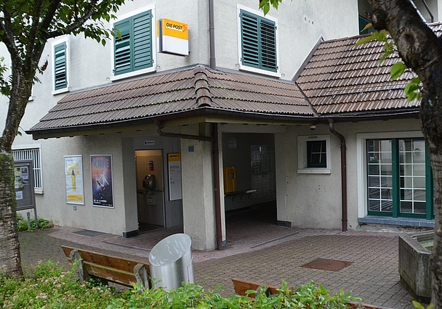 In Hausen ist die letzte Poststelle im Oberamt. Nun droht auch ihr die Schliessung. (Bild Thomas Stöckli)