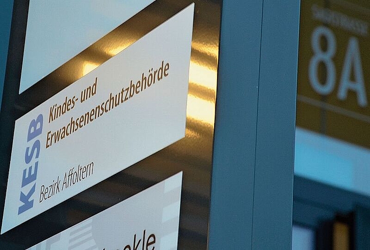 Neu an der Sagistrasse 8a: Die Kesb Bezirk Affoltern. (Bild Thomas Stöckli)