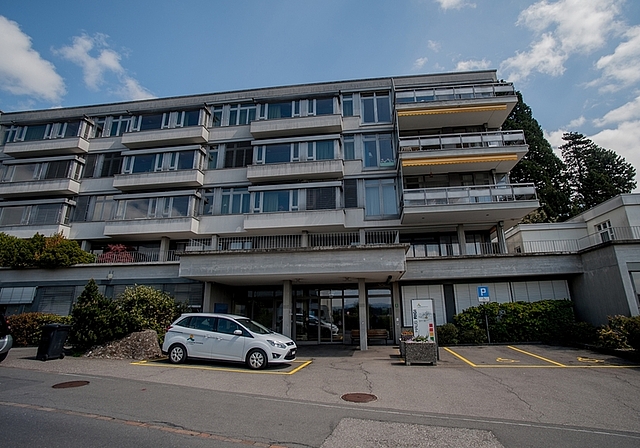 Die Station Rigi 4, in der obersten Etage des Hauses Rigi wird bis auf Weiteres geschlossen. (Bild Salomon Schneider)