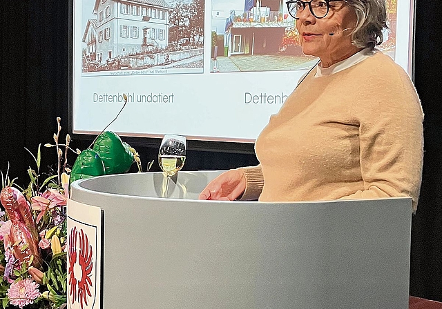 Gemeindepräsidentin Katrin Röthlisberger konnte rund 100 Neuzugezogene begrüssen