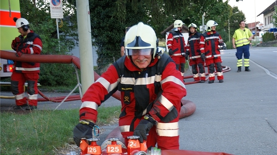 Bei Hans Grimmer kommt das Wasser der Affoltemer Saugpumpen zusammen.