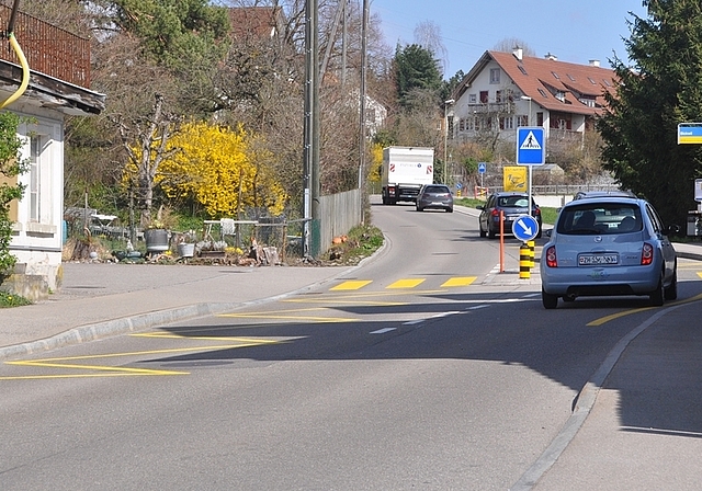 Im Obfelder Dorfteil Bickwil ist die Frage des Lärmschutzes teilweise noch offen. <em>(Bild Werner Schneiter)</em>