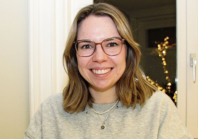 Sie engagiert sich für einen Fussballverein, der für alle Mädchen und Frauen im Bezirk offen stehen würde: Melina Steinemann vom FC Hausen. (Bild Florian Hofer)