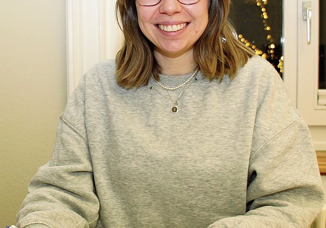 Sie engagiert sich für einen Fussballverein, der für alle Mädchen und Frauen im Bezirk offen stehen würde: Melina Steinemann vom FC Hausen. (Bild Florian Hofer)