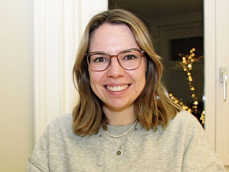 Sie engagiert sich für einen Fussballverein, der für alle Mädchen und Frauen im Bezirk offen stehen würde: Melina Steinemann vom FC Hausen. (Bild Florian Hofer)