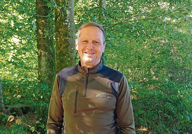 Flurin Farrér, Revierförster des Forstreviers Knonauer Amt Süd.