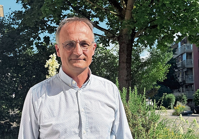 Hat die nächste Übergabe mit seinem Geschäftspartner Diego Willa bereits aufgegleist: Patrick Wälter von «gpw» in Affoltern. (Bild Brigitte Reemts Flum)