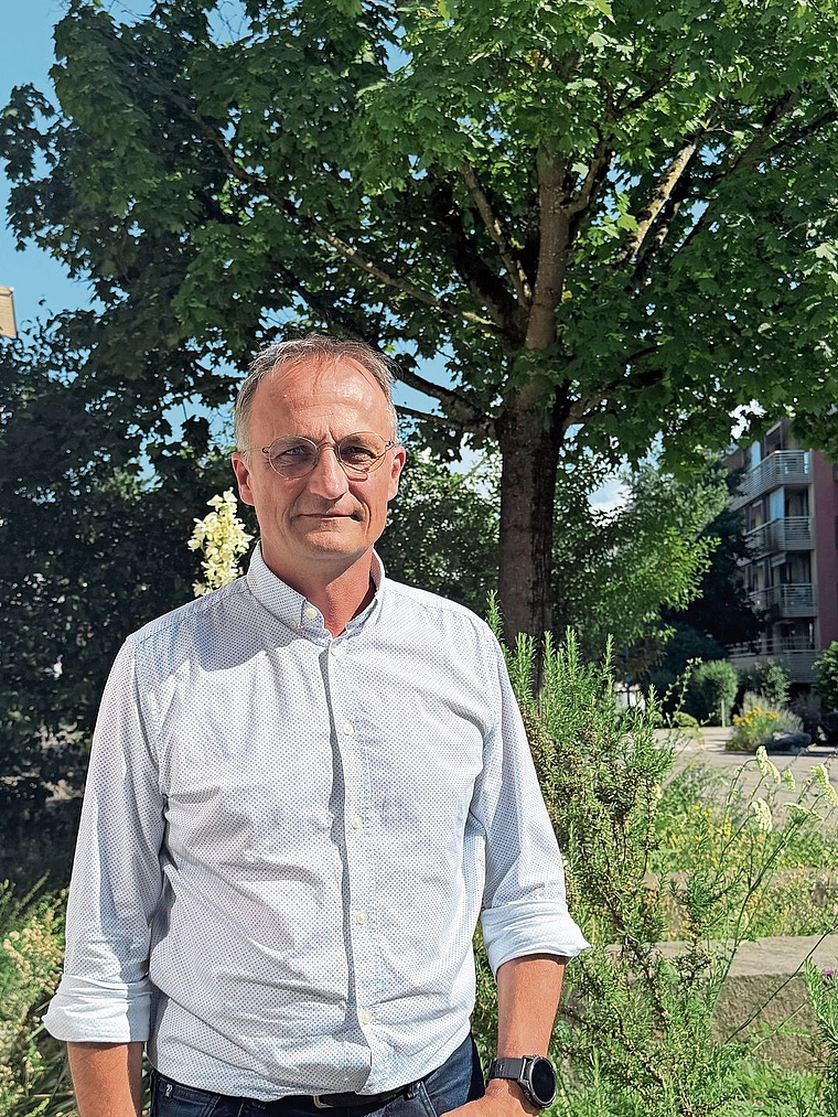 Hat die nächste Übergabe mit seinem Geschäftspartner Diego Willa bereits aufgegleist: Patrick Wälter von «gpw» in Affoltern. (Bild Brigitte Reemts Flum)