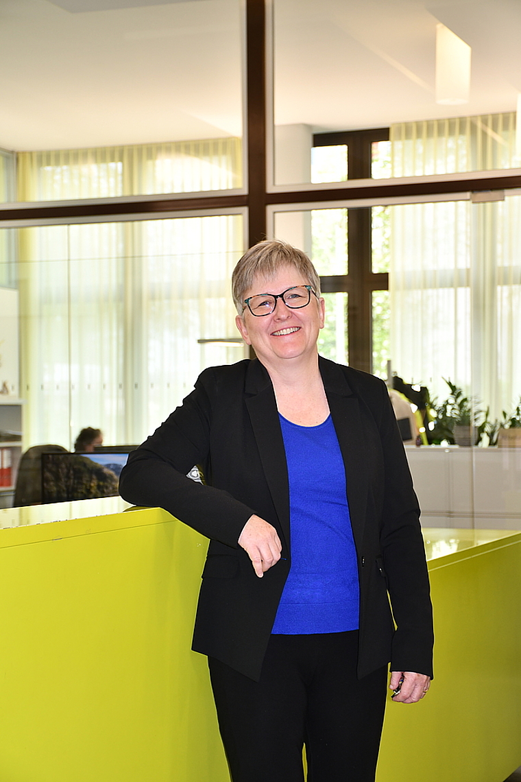 Eveline Fenner (EVP), seit 2022 Stadtpräsidentin von Affoltern. (Bild Livia Häberling)