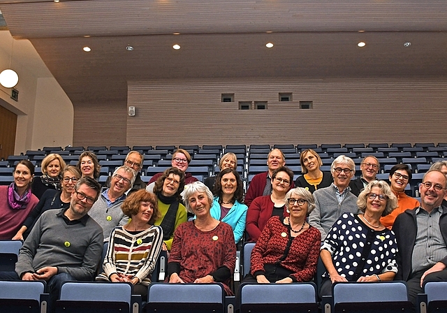 Rund 30 Filmbegeisterte engagieren sich ehrenamtlich im Verein Kinofoyer Lux.<em> (Bild Livia Häberling)</em>