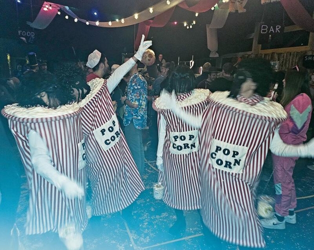 Ausgelassen tanzen: «Popcorn» in Aktion.
