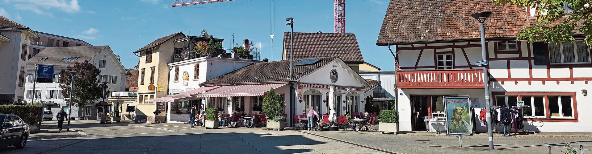Im Zentrum von Affoltern lässt es sich gemütlich flanieren und shoppen, nur sind die Mietpreise entsprechend hoch.