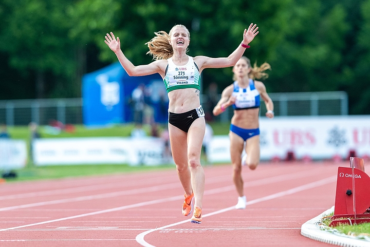 Der Aeugster Athletin gelang in Langenthal ein Exploit. Nun warten die U23-Europameisterschaften. (Bild athletix.ch)