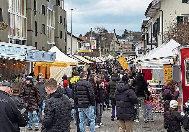 Am Sonntagnachmittag waren schon einige Säuliämtlerinnen und -ämtler unterwegs. (Bilder Dominik Stierli)