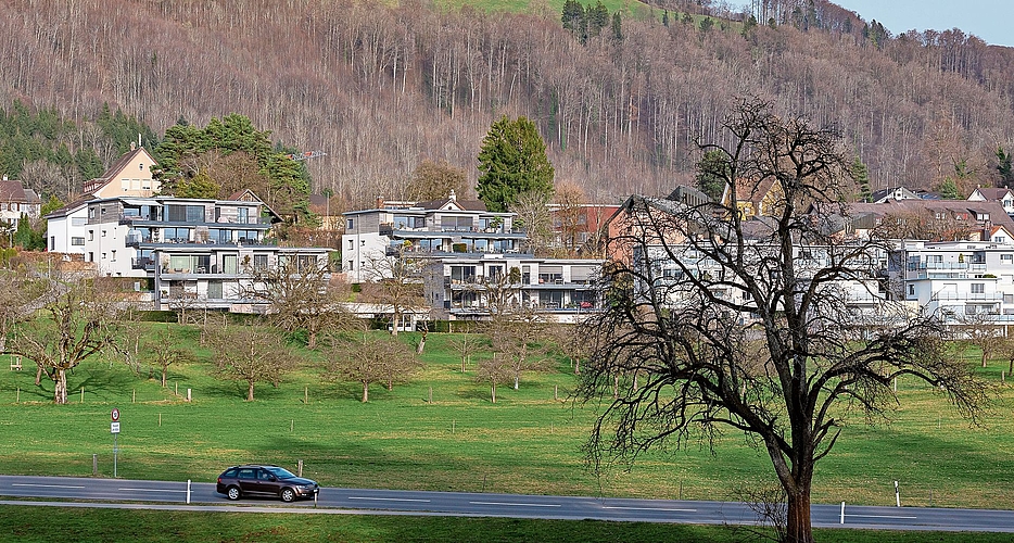 Wohngebäude in Hausen: Hier sowie in Affoltern und Hedingen kann man sich laut der UBS mit einem durchschnittlichen Einkommen nur eine qualitativ hochwertige Eigentumswohnung bis 60 Quadratmeter leisten. (Bild Daniel Vaia) Wohngebäude in Hausen: Hier sowie in Affoltern und Hedingen kann man sich laut der UBS mit einem durchschnittlichen Einkommen nur eine qualitativ hochwertige Eigentumswohnung bis 60 Quadratmeter leisten. (Bild Daniel Vaia)