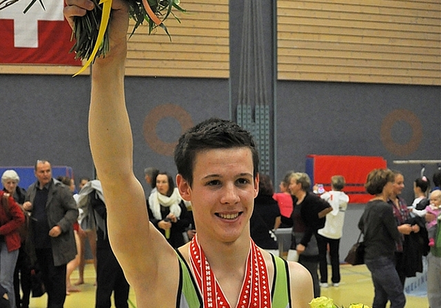 Stefan Meier mit fünf Medaillen. (zvg.)