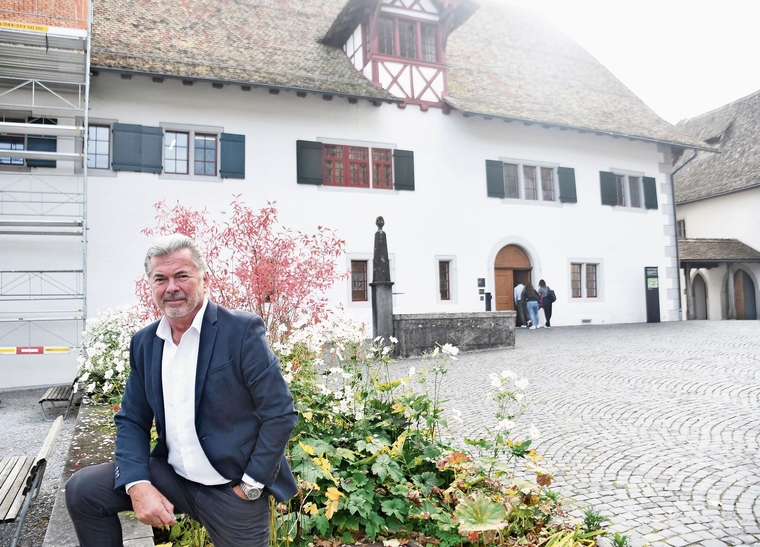 Leitet den sehr gut laufenden Hotel- und Semiarbetrieb des Klosters Kappel: Geschäftsführer Jürgen Barth. (Bild Werner Schneiter)