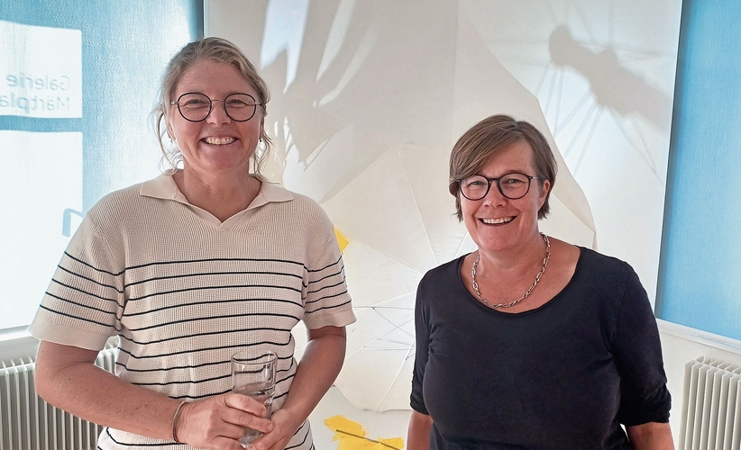 Rosi Weiss und Myrta Moser-Zulauf wollen mit ihrem «Work in Progress»-Kunstprojekt generell den Sinn für den Wert von Materialien wecken.
