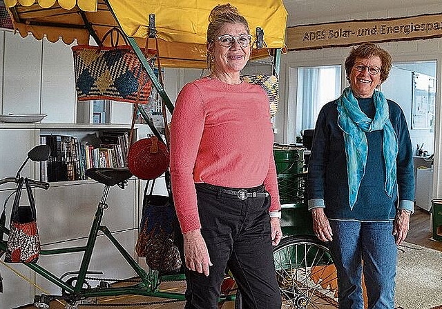 Präsidentin Regula Ochsner (rechts) und Geschäftsführerin Rita Bachmann 