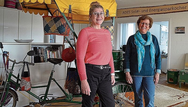 Präsidentin Regula Ochsner (rechts) und Geschäftsführerin Rita Bachmann