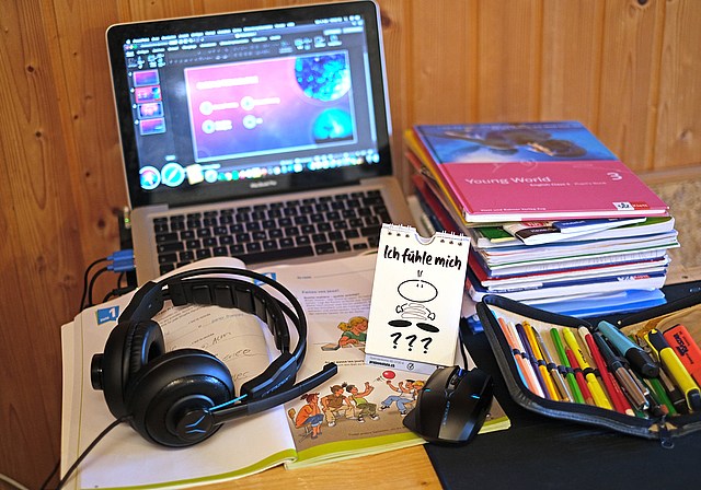 Home-Schooling ist eine Herausforderung für die Familien. 