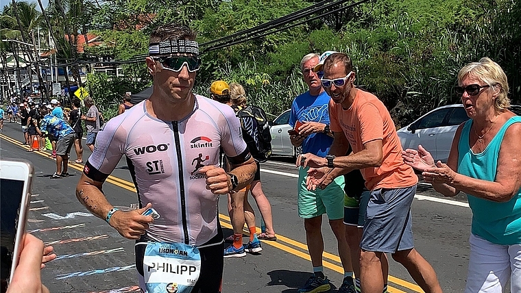 Dank Philipp Koutny errangen die Schweizer Profi-Männer erstmals seit 2011 wieder einen Top-Ten-Platz beim Ironman Hawaii. <em>(Bild Dominique Christen)</em>