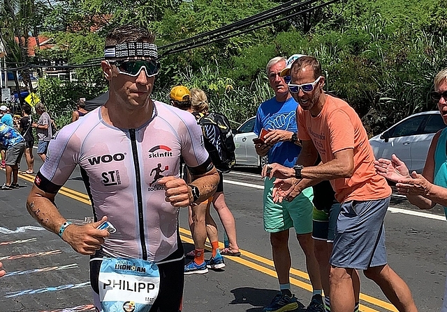 Dank Philipp Koutny errangen die Schweizer Profi-Männer erstmals seit 2011 wieder einen Top-Ten-Platz beim Ironman Hawaii. <em>(Bild Dominique Christen)</em>