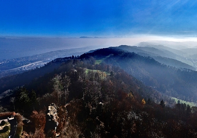 Der Üetliberg mit grosser Vielfalt an Lebensräumen für eine reichhaltige, zum Teil stark bedrohte Tier- und Pflanzenwelt.  (Archivbild Martin Platter)