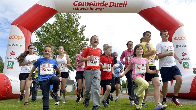 Mit der Teilnahme am «Gemeinde Duell» soll die Bewegung gefördert werden. (Bild zvg.)