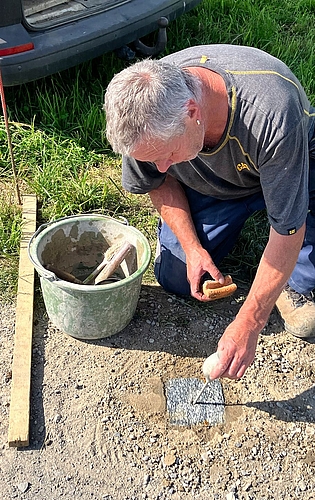 Die Arbeit ist beendet. Die Arbeit ist beendet.