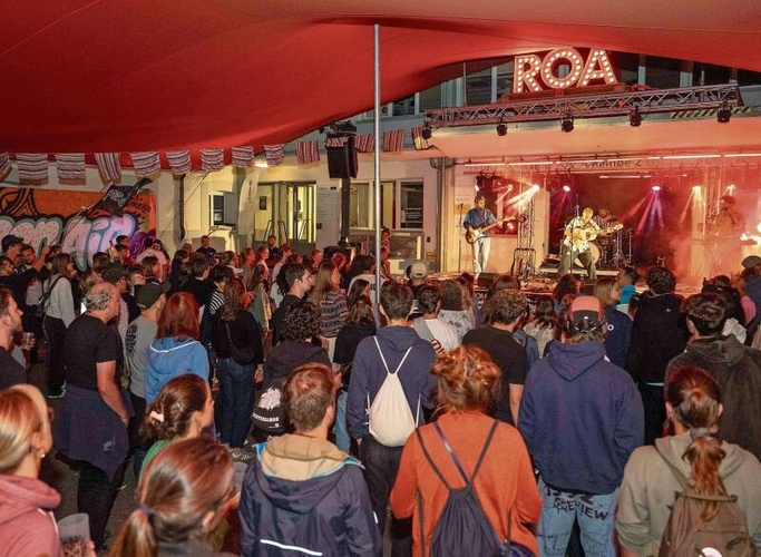 Das Rampe Openair in Hausen. (Bilder Nico Ilic)