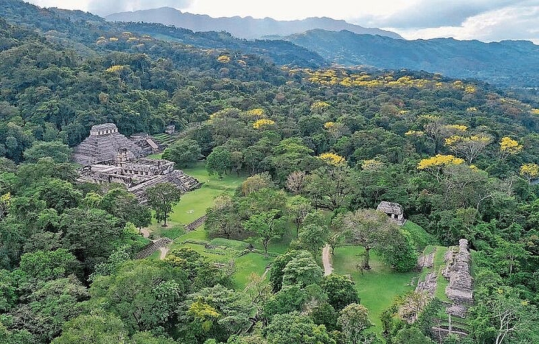 Eindrückliche Maya-Stätte Palenque in Mexico. (Bilder zvg.) Eindrückliche Maya-Stätte Palenque in Mexico. (Bilder zvg.)