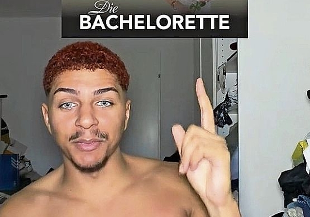 Chyna verkündet auf seinem TikTok-Kanal die Teilnahme an der 11. «Bachelorette»-Staffel. (Screenshot @chynamaddox)